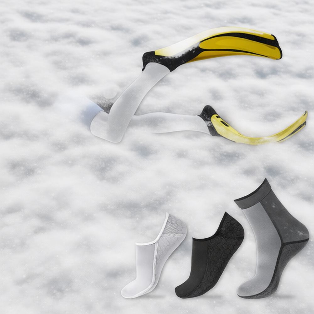 3mm Neoprene Scuba Diving Sock - đánh giá và giá Swim Fins