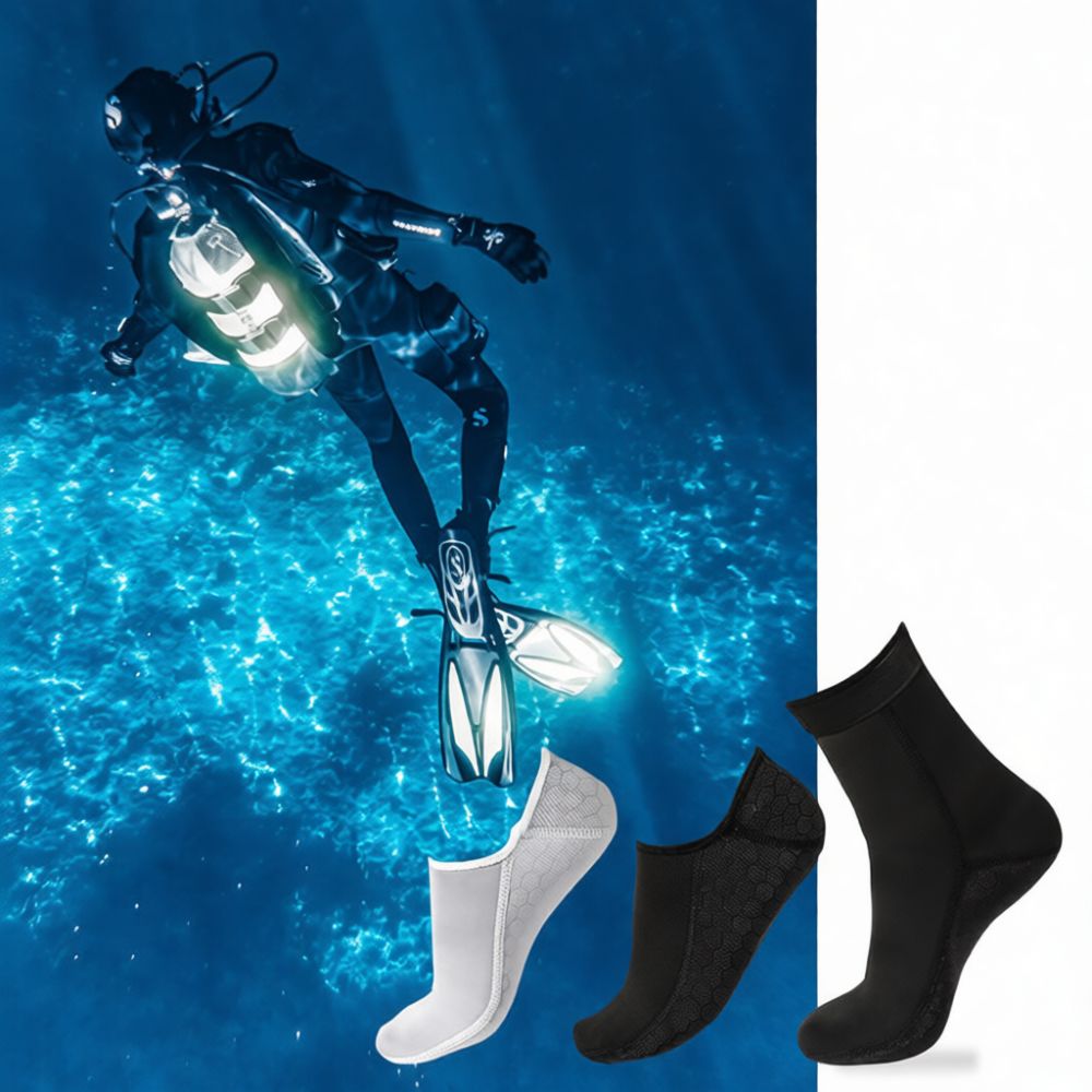 3mm Neoprene Scuba Diving Sock - đánh giá và giá Swim Fins