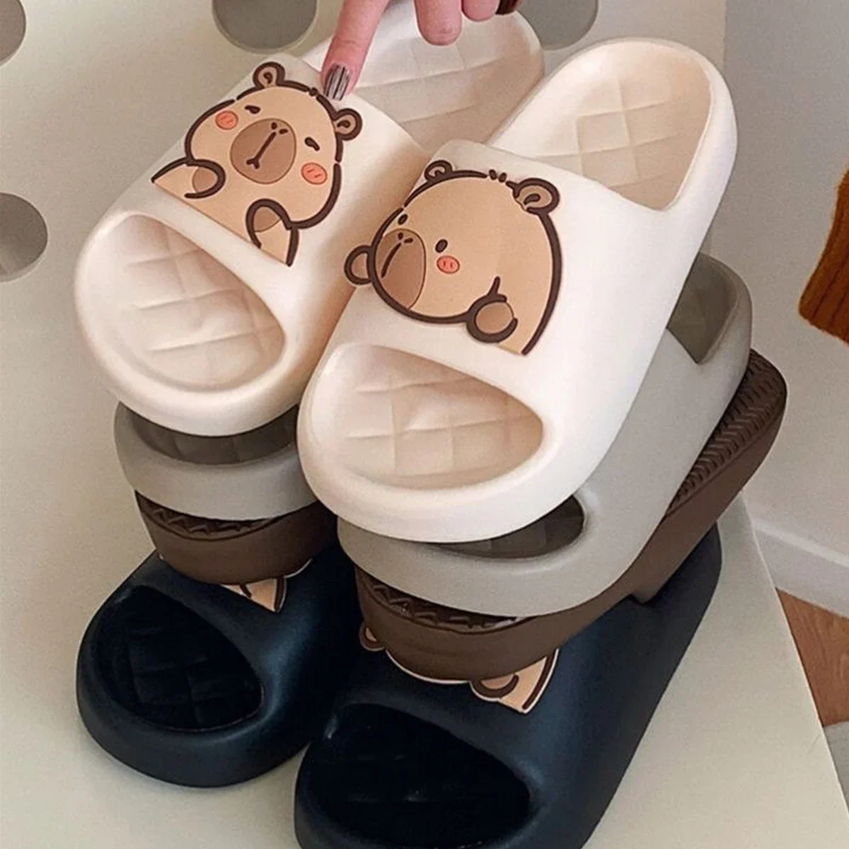 2026 new Cute Capybara Design  - đánh giá và giá Water Shoes