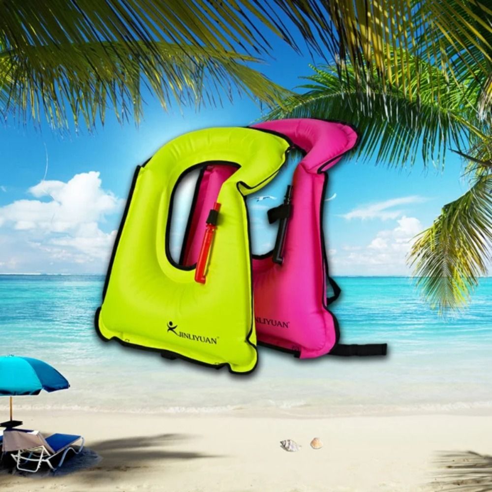 Inflatable Inflatable Swim Ves - đánh giá và giá Life Jacket