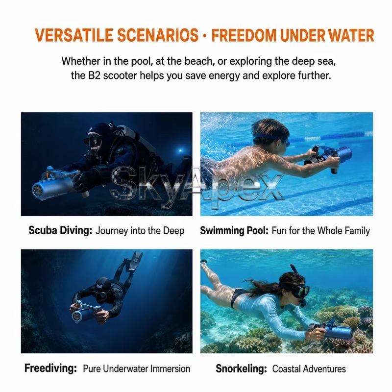 Handheld Underwater Thruster 6 - đánh giá và giá Snorkeling Gear