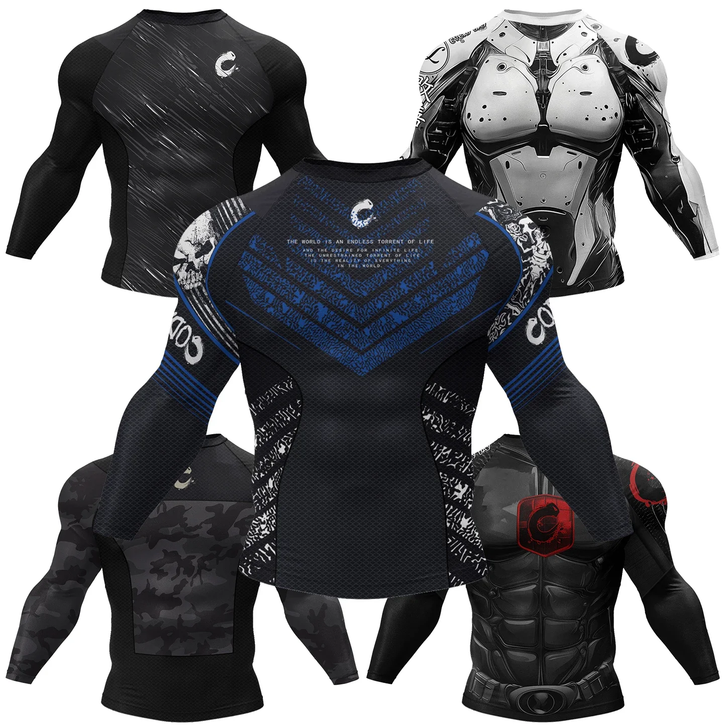 Men Cody Lundin MMA T-shirt 3D - đánh giá và giá Rash Guard